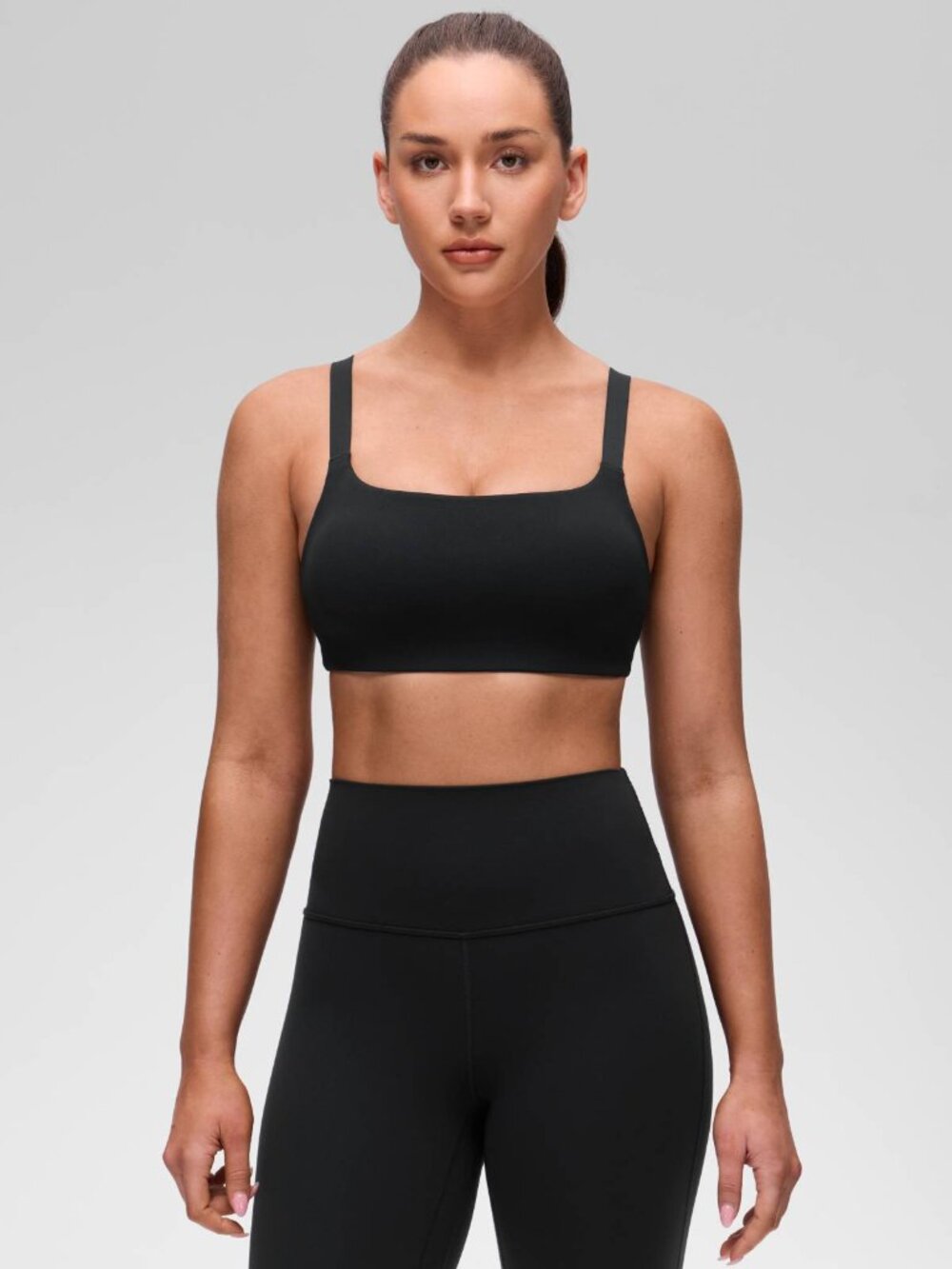 Butterluxe Adjustable Wide Strap Sports Bra